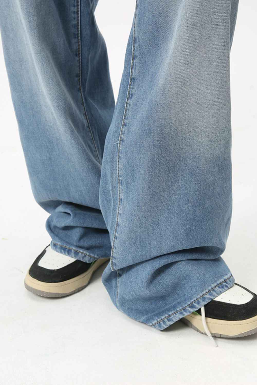 Men's Washed Straight Jeans - Damned Threads